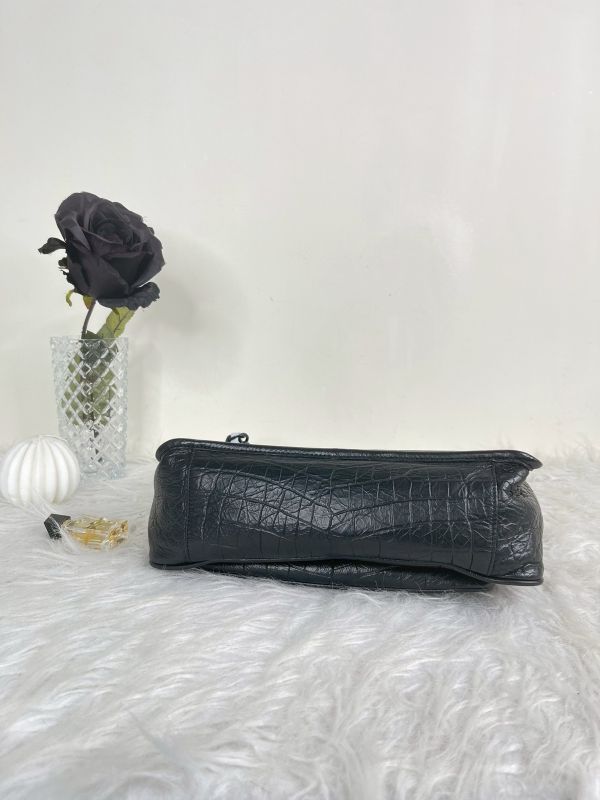 【分期0利率】YSL 鱷魚壓紋NIKI 中號【95成新】 