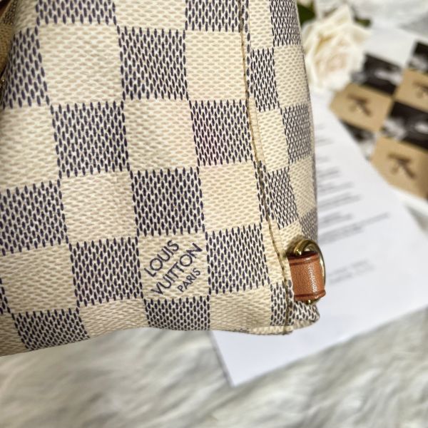 【12期0利率】LV SPERONE BB  棋盤格小書包【85成新】 