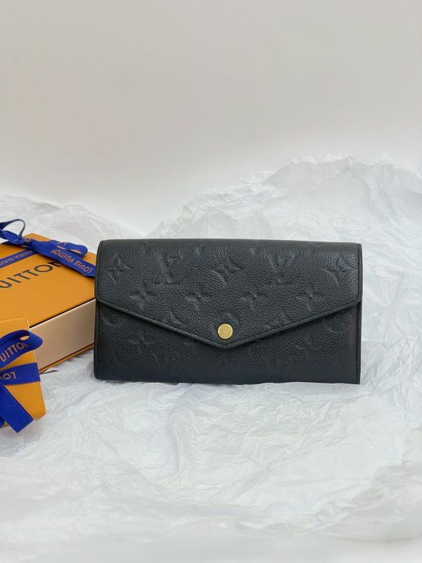 【9成新】LV Sarah皮革信封長夾 