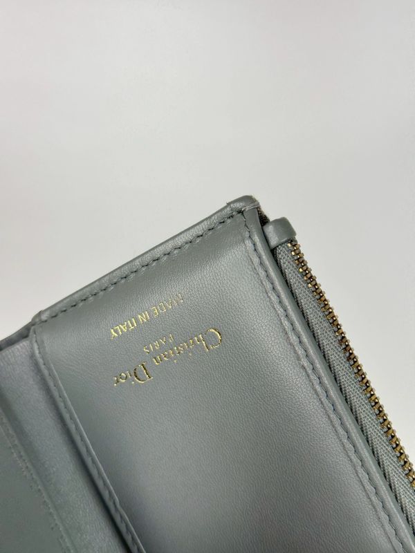 【分期0利率】DIOR SADDLE LOTUS 老花三折短夾【9成新】 