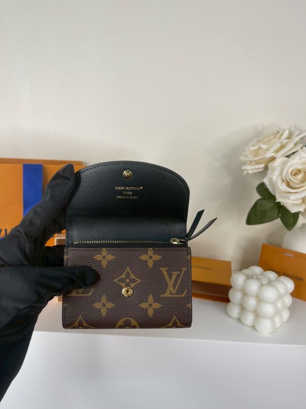 【分期0利率】LV Rosalie 雙色零錢卡包【99成新】 