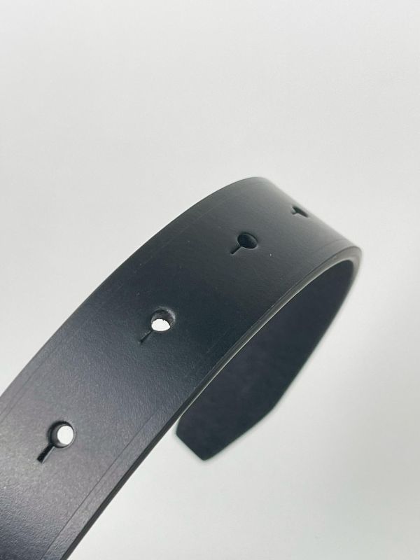 【全新品】BALENCIAGA 復古BB LOGO 25MM 皮帶 