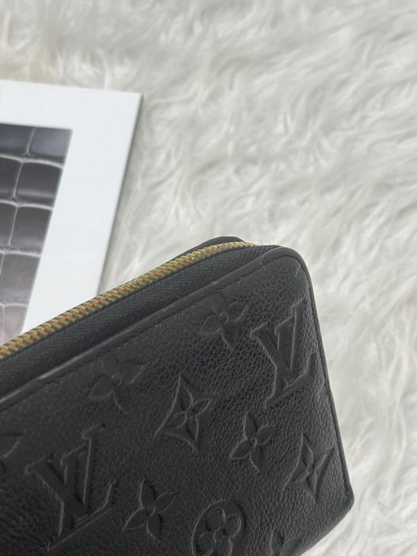 【分期0利率】LV Monogram Empreinte皮革拉鍊長夾【9成新】 
