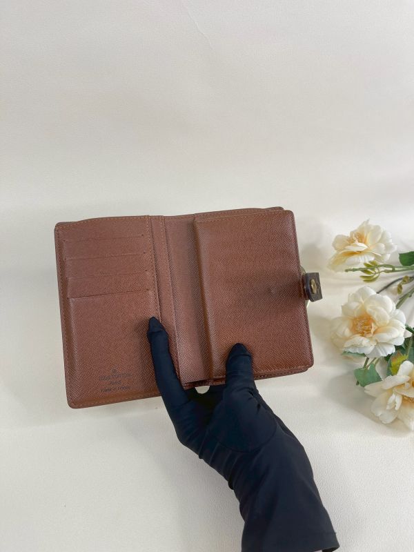 【分期0利率】LV VTG老花零錢蝴蝶扣中夾【85成新】 