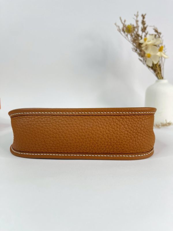 【95成新】HERMES Evelyne mini 棕色 
