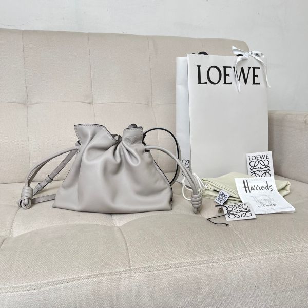 【12期0利率】LOEWE MINI Flamenco clutch【23年3月英國購證】【95成新】 