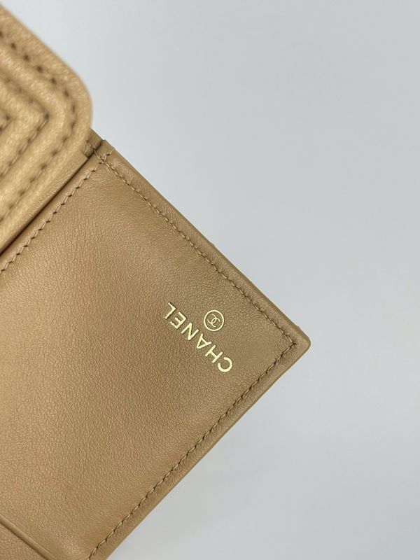 【99成新】CHANEL  BOY 三折短夾 