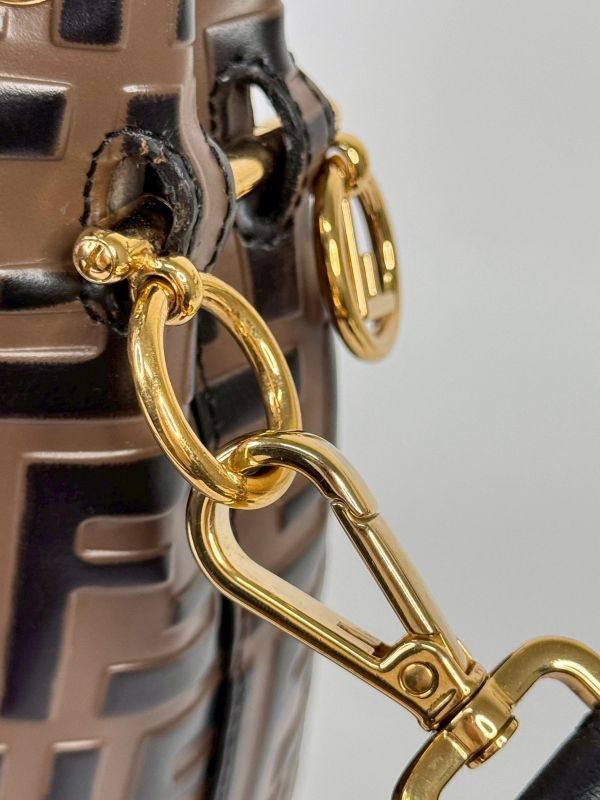 【9成新】FENDI  Mon Tresor 水桶包 大號 