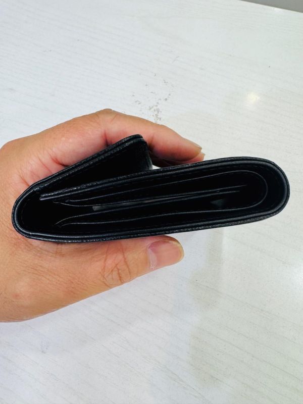 【閒置新品】CHANEL BOY 背面拉鍊 三折短夾 