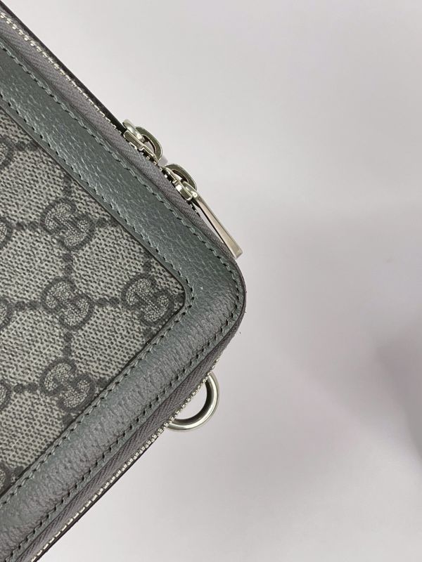 【分期0利率】GUCCI GG SUPREME 相機包【99成新】 