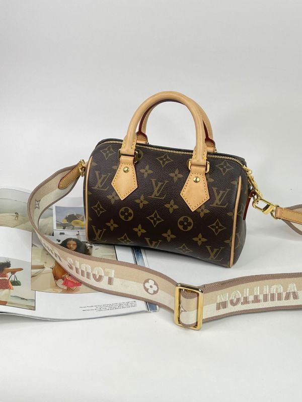 【分期0利率】LV SPEEDY 20 奶茶色【9成新】 