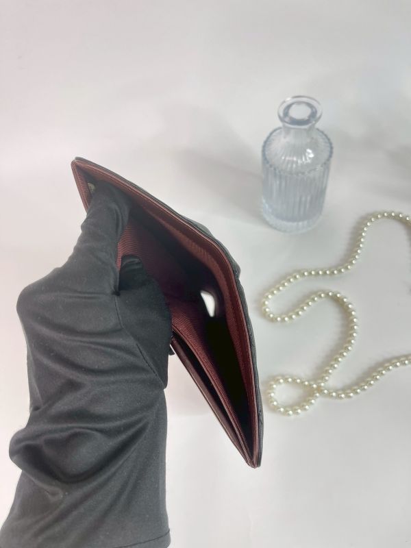 【分期0利率】CHANEL 羊皮對開長夾【95成新】 