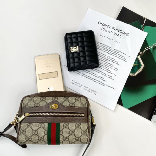 【12期0利率】GUCCI Ophidia mini相機包【9.9成新】 