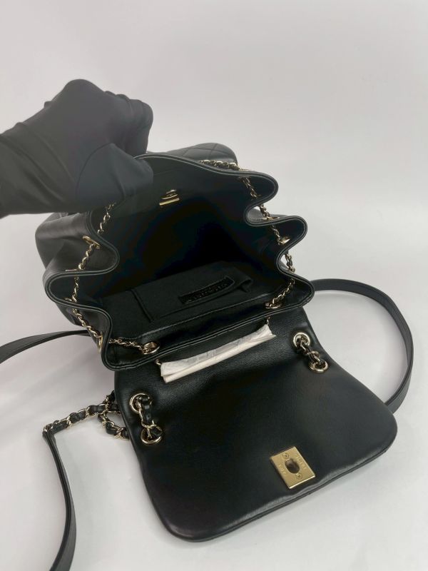 【95成新】CHANEL DUMA 單口袋後背包 大號 