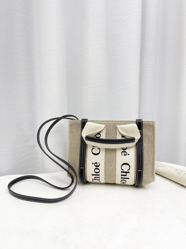 【95成新】CHLOE MINI WOODY 深藍 