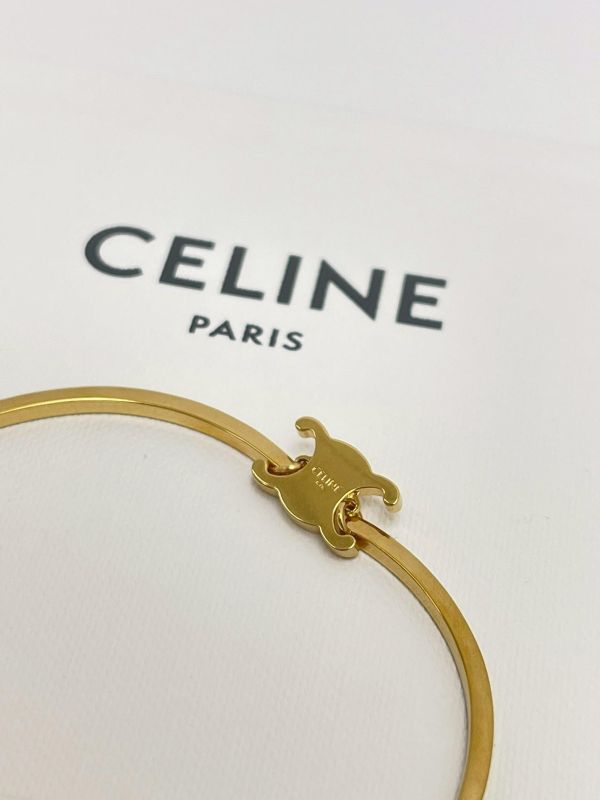 【95成新】CELINE Triomphe 手鐲 