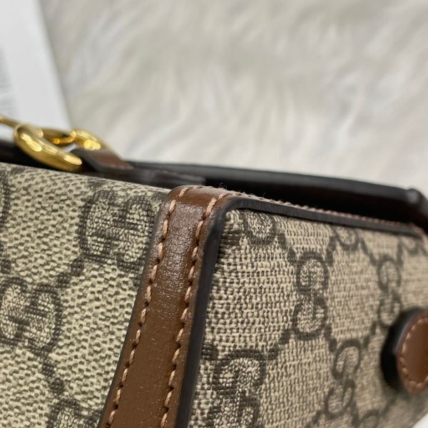 【12期0利率】Gucci 馬銜扣 1955 迷你包【95成新】 