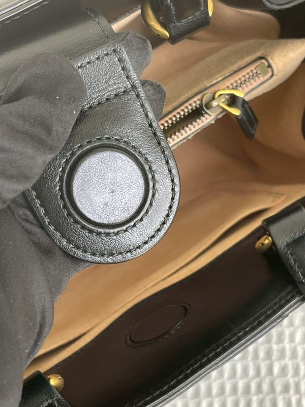 【分期0利率】GUCCI GG Marmont 絎縫牛皮手提兩用包【9成新】 