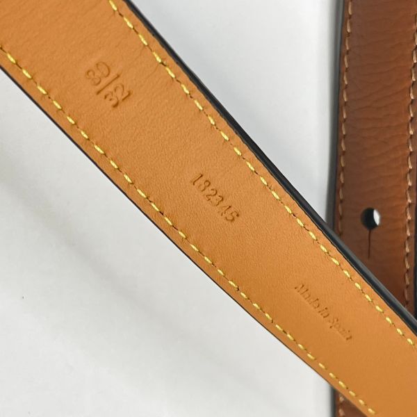 【12期0利率】LOEWE Anagram belt 80CM 【95成新】 