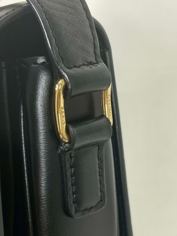 【分期0利率】CELINE TRIOMPHE  BOX 肩背包【9成新】 