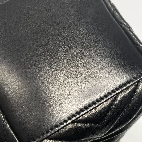 【12期0利率】YSL  Joe絎縫小羊皮迷你水桶袋【9成新】 