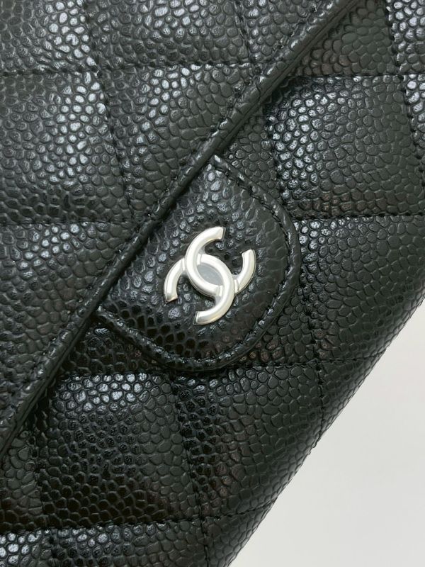 【閒置新品】CHANEL COCO 經典翻蓋長夾 
