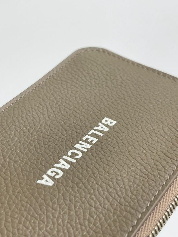 【未使用閒置品】BALENCIAGA 一字拉鍊零錢卡包 