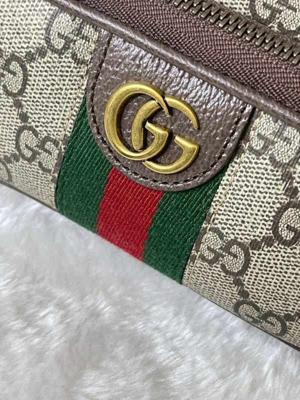 【99成新】GUCCI Ophidia 前口袋腰包斜背兩用包 