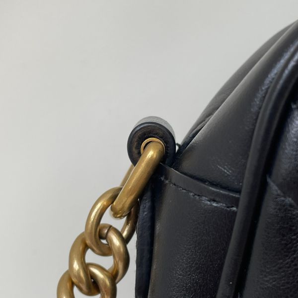 【12期0利率】GUCCI GG Marmont 相機包 24公分【9成新】 gucci 女包