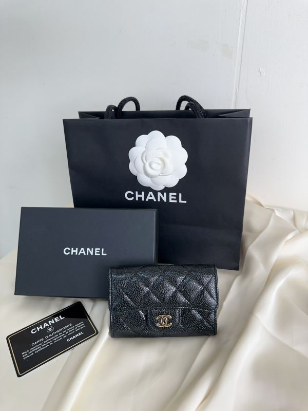 【12期0利率】Chanel COCO 零錢卡包【95成新】 