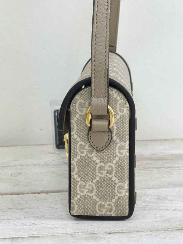 【9成新】Gucci 馬銜扣 1955 迷你包 
