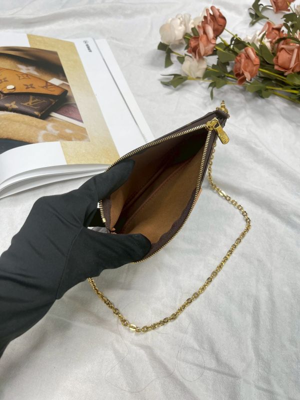 【分期0利率】LV Multi Pochette Accessoires【9成新】 