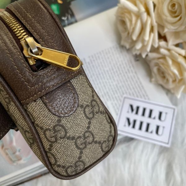 【12期0利率】【二手】GUCCI Ophidia  GG Supreme可拆式腰包 