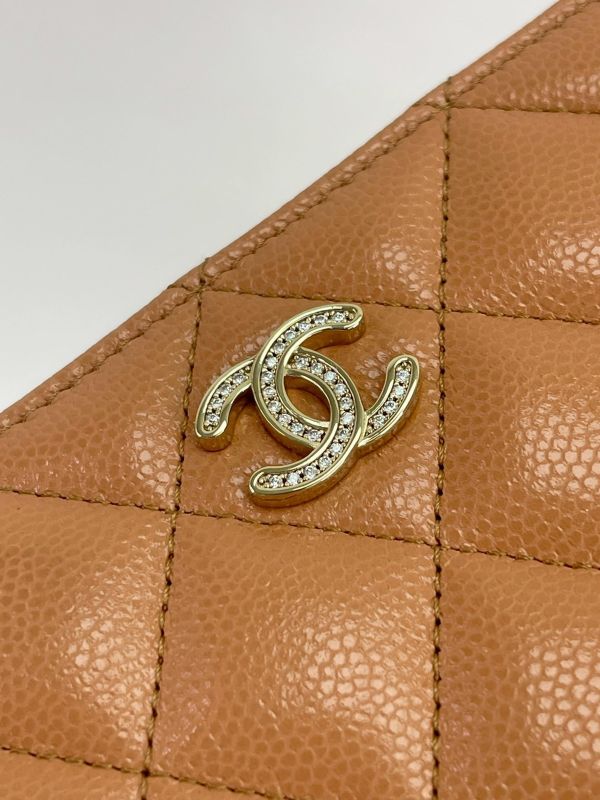 【全新品】CHANEL 25B 大型拉鍊零錢卡包 