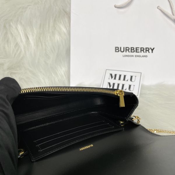 【12期0利率】【現金價】BURBERRY  Grace 皮革 WOC 