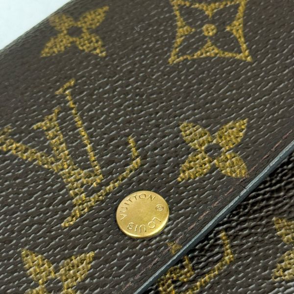 【現金價3980】LV VTG 老花對折中夾【75成新】【僅限匯款】 