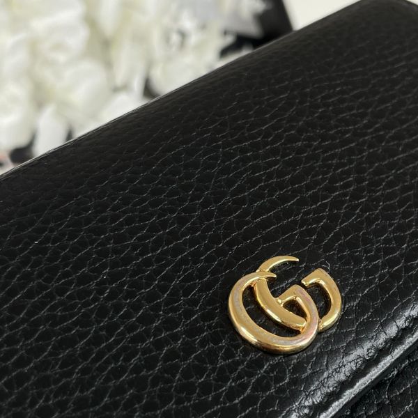 【12期0利率】GUCCI  翻蓋長夾 【9成新】 
