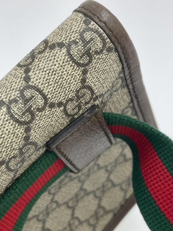 【95成新】GUCCI Supreme虎頭胸包 