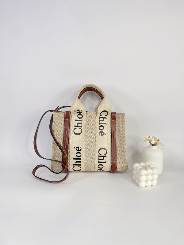 【85成新】CHLOE WOODY SMALL 金典棕 