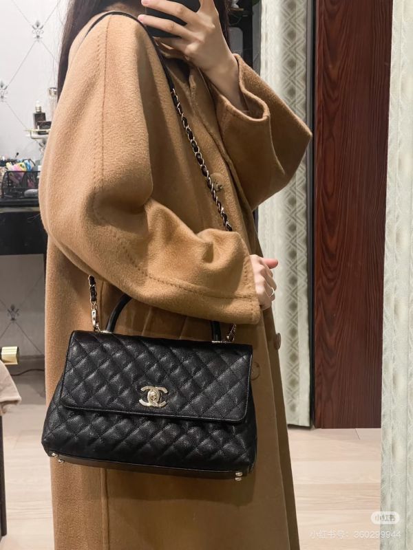 【分期0利率】CHANEL COCO HANDLE 中號【9成新】 