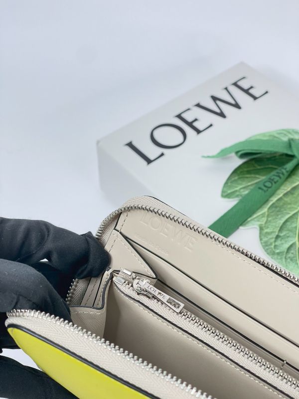 【分期0利率】LOEWE PUZZLE 拉鍊長夾【99成新】 