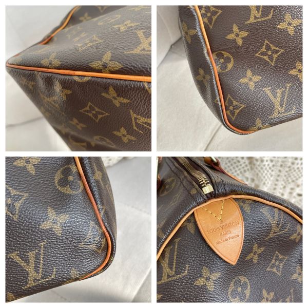 【12 期0利率】LV SPEEDY 30 經典Monogram手提波士頓包【9成新】 