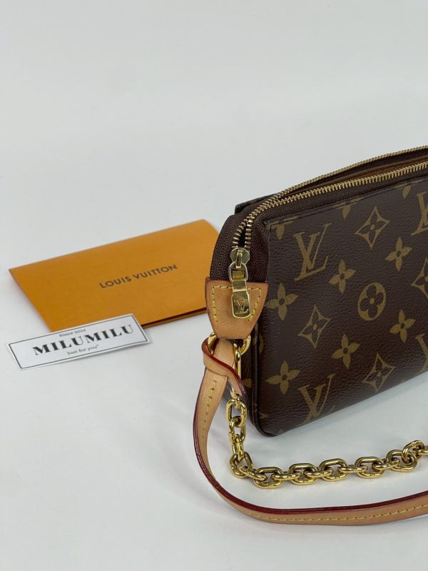 【9成新】LV Pochette Accessoires 大麻將包 