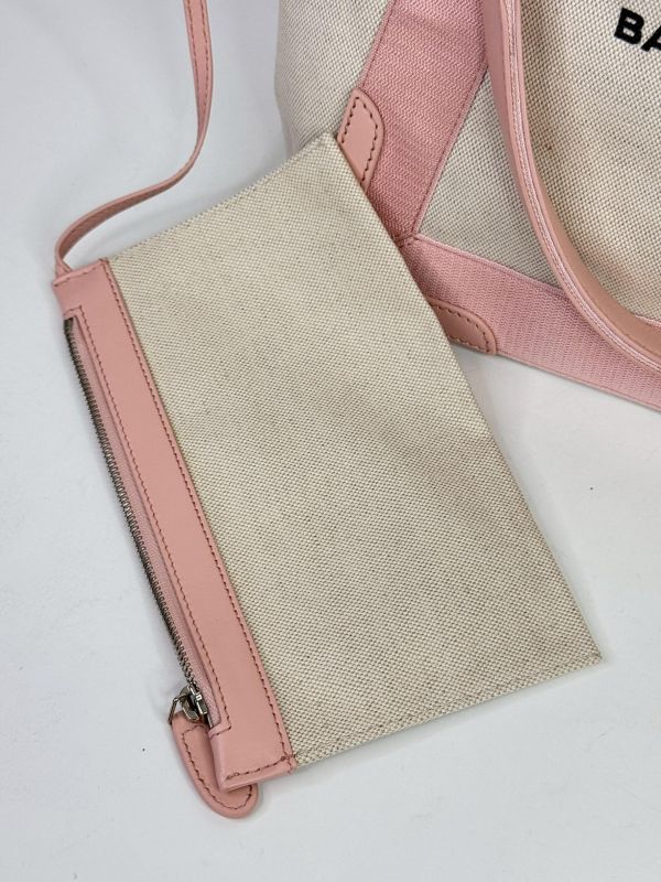 【9成新】BALENCIAGA NAVY CABAS S 