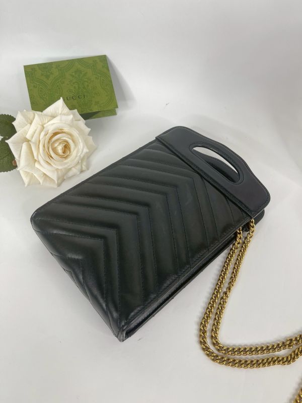 【分期0利率】GUCCI MARMONT 鏈條手機包【9成新】 