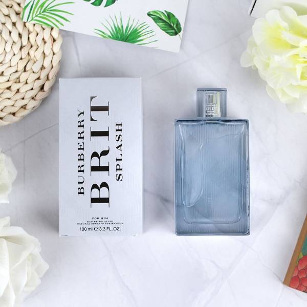 【12期0利率】BURBERRY  Brit Splash 海洋風格男性淡香水 50ML 