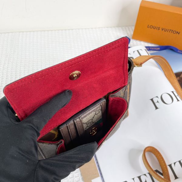 【12期0利率】LV老花豆腐包【9成新】 