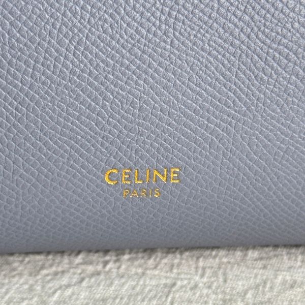 【12期0利率】CELINE 小牛皮BLET手袋鯰魚包NANO【9成新】 