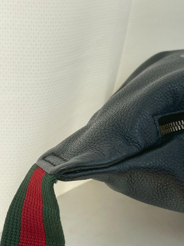 【85成新】GUCCI 皮革腰包  大號 