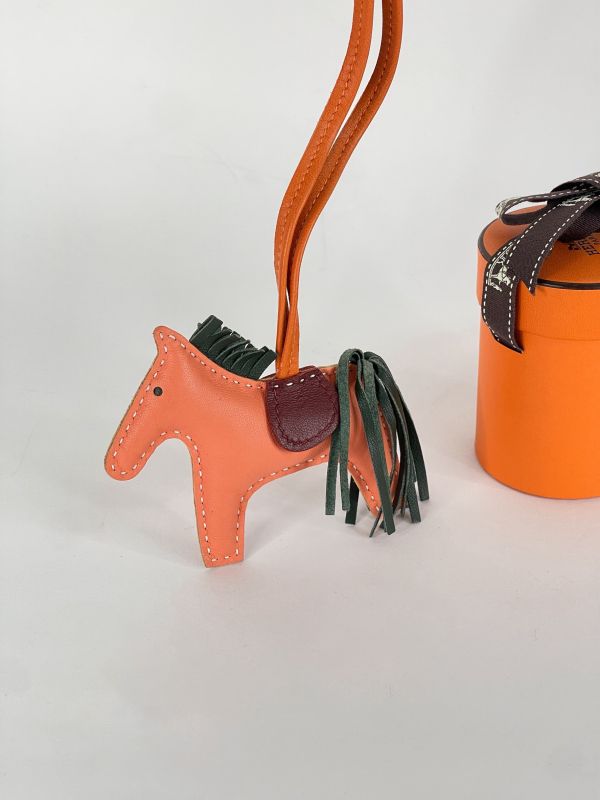 【分期0利率】HERMES RODEO 小飛馬吊飾 PM【88成新】 